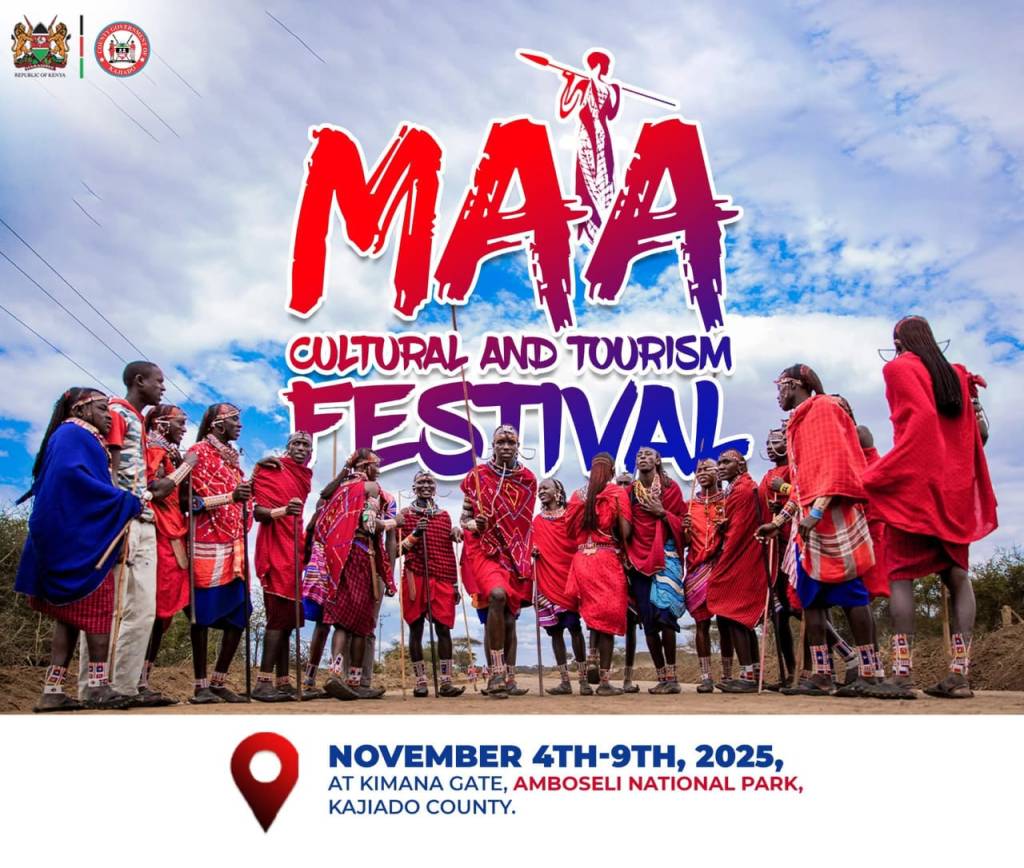 Maasai Eunoto Screening at 3rd Annual MAA Cultural and Tourism Festival in Amboseli National Park,&nbsp;Kenya