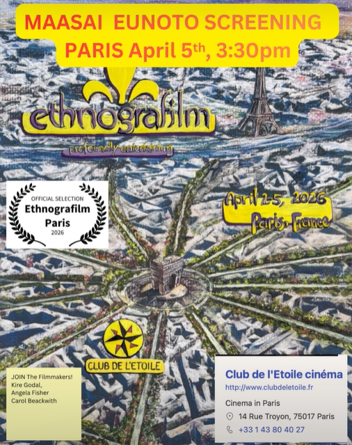Maasai Eunoto Official Selection at Ethnografilm&nbsp;Paris